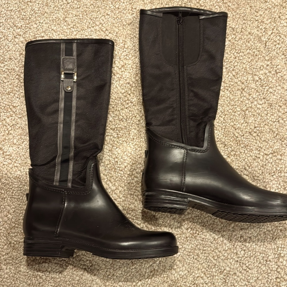 dav weatherproof boots - “Fairfield black/print”